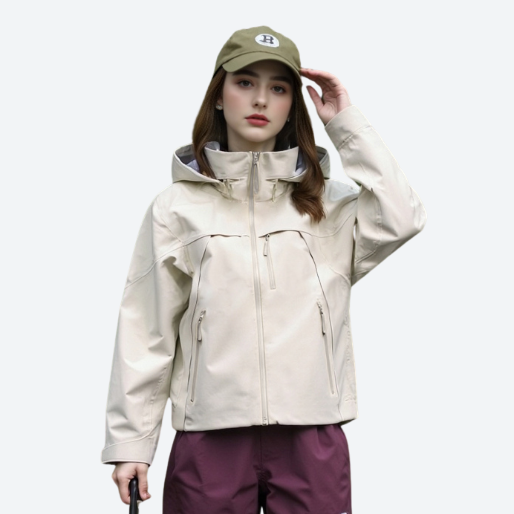 ChillCarve Lira Waterproof Jacket – Lightweight Hardshell Jacket
