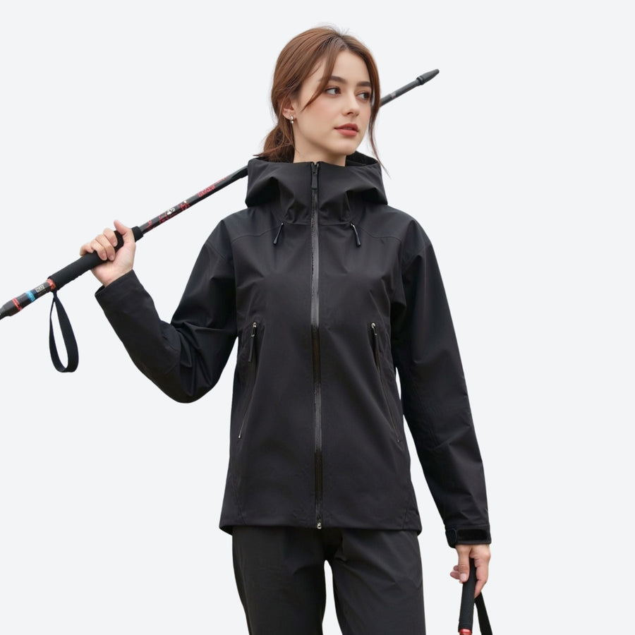 Apex Kvinne 3L Hard Shell - Helforseglede sømmer og Pit Zips
