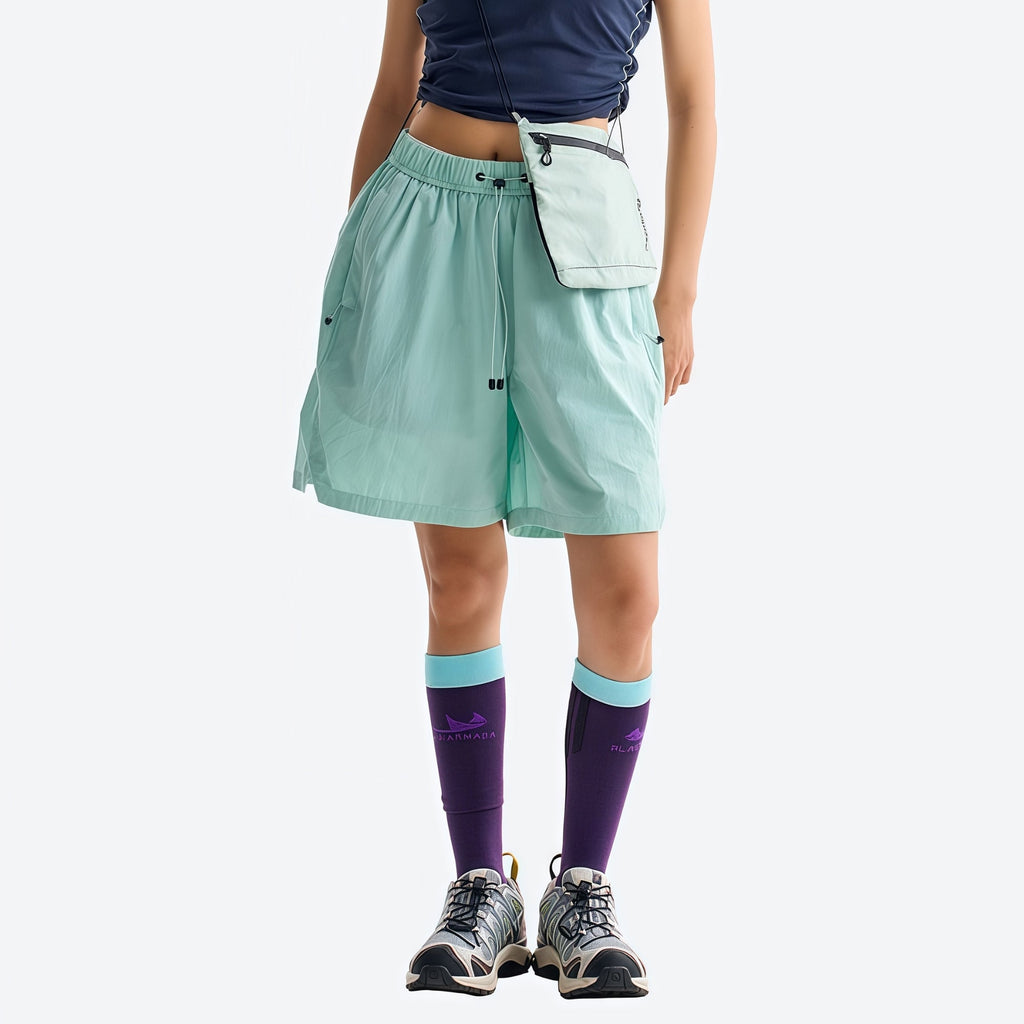 Shorts en nylon urbain à séchage rapide