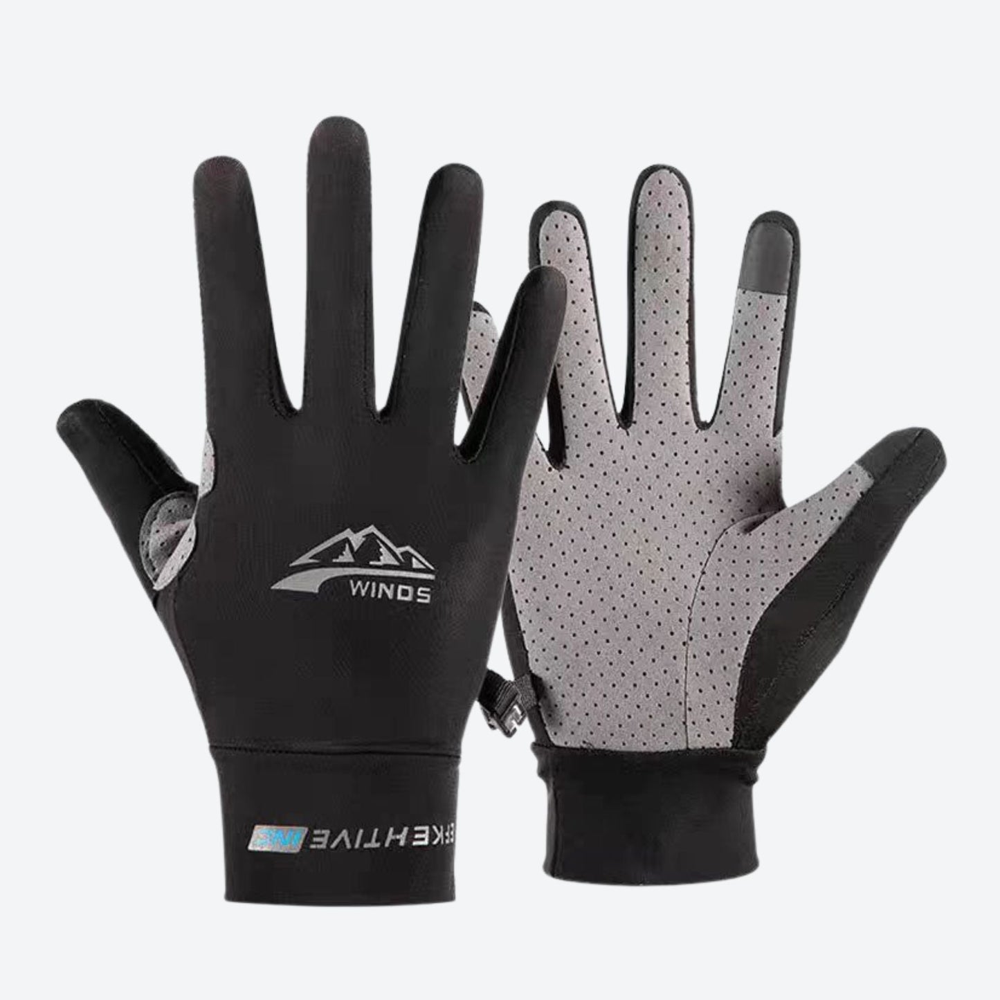 Tarn Wanderhandschuh – UPF50+ UV-Schutzhandschuhe mit atmungsaktivem Mesh-Palm, Anti-Rutsch-Griff & Touchscreen-kompatiblen Fingerspitzen für Wandern, Klettern & Outdoor-Abenteuer – ChillCarve EU