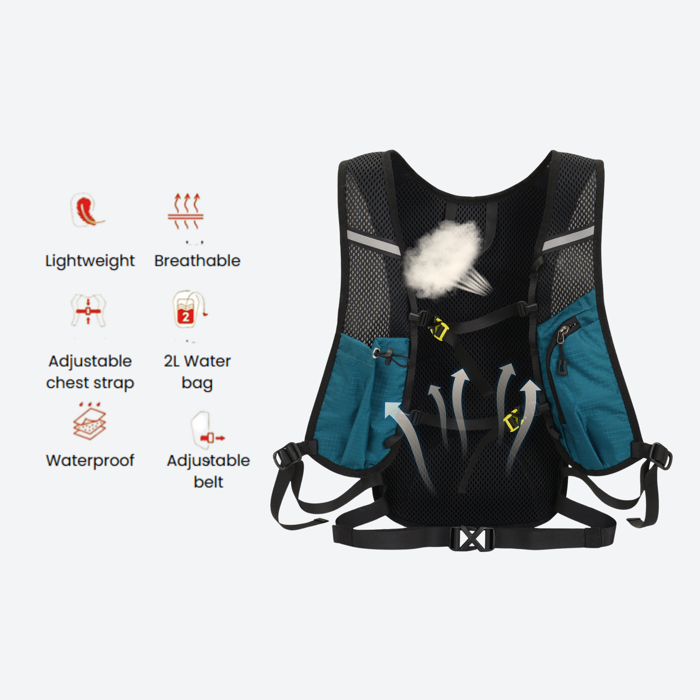 Blizzard-Vault 20L wasserdichter Reiserucksack – ChillCarve EU