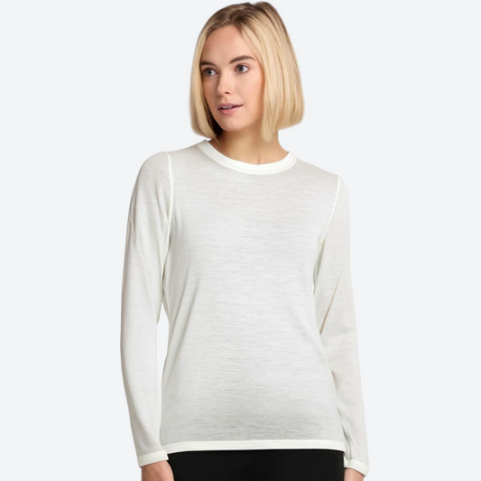 Vell Women's 100% Merino Wool Base Layer Top