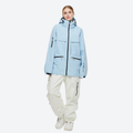  Pale Blue & White