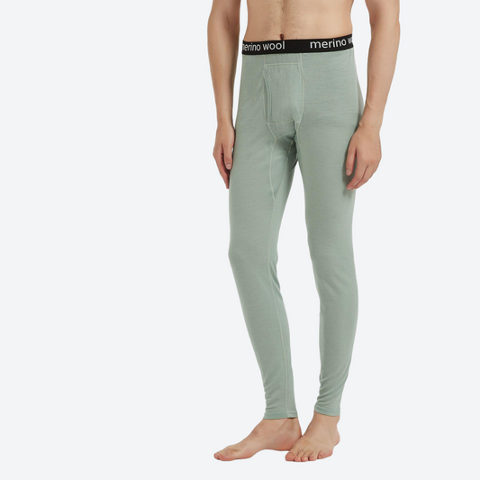 Vell Men's 100% Merino Wool Base Layer Bottom