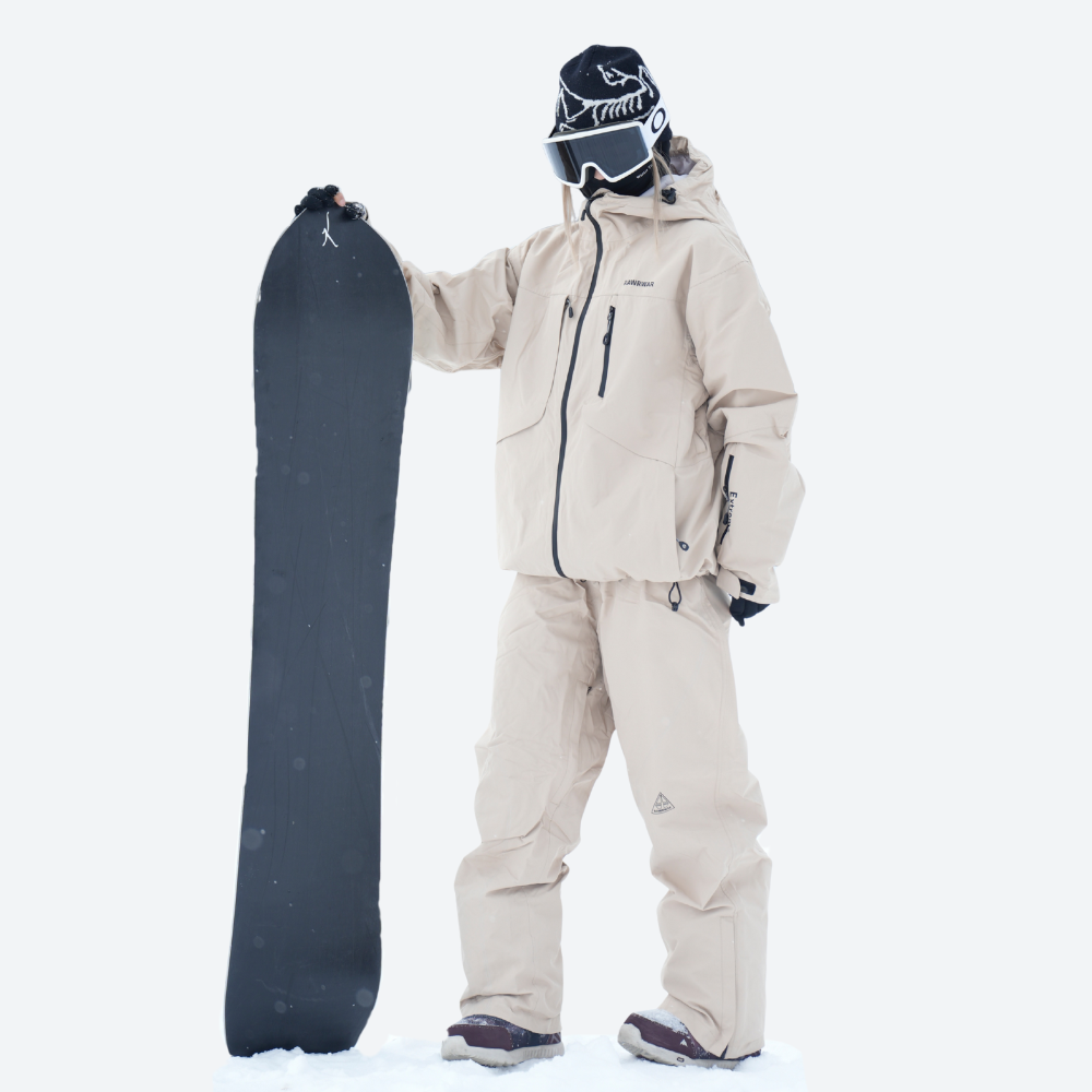 Test : ensemble veste et pantalon de ski imperméable HOTIAN pour femme Test : ensemble veste et pantalon de ski imperméable HOTIAN pour femme