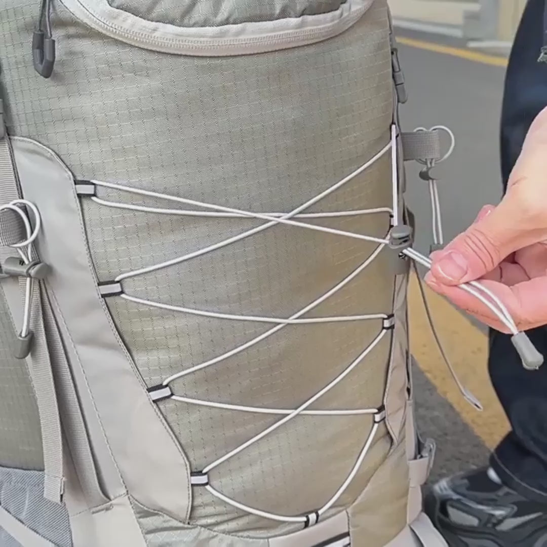 Trek 75L voděodpudivý batoh s vestavěným pláštěm proti dešti
